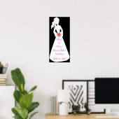 Bridal Silhouette II, lid van de Commissie Poster (Thuiskantoor)