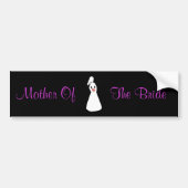 Bridal Silhouette II moeder van de bruid Bumpersticker (Voorkant)