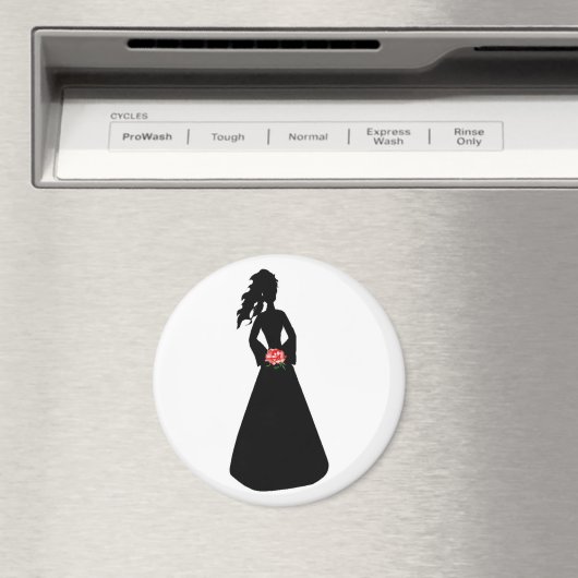 Bridal Silhouette III Magneet (Insitu (Vaatwasser))