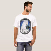 Bridal Skull - Blauw T-shirt (Voorkant volledig)