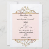 Bridal Softness Wedding Invitation Kaart (Voorkant)