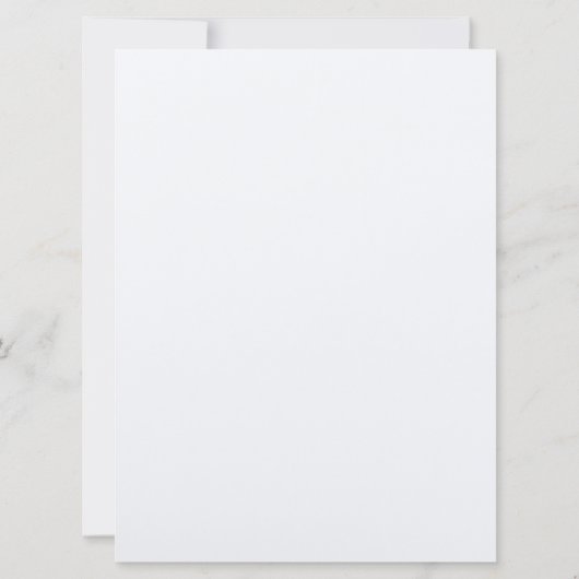 Bridal Softness Wedding Invitation Kaart (Achterkant)