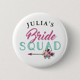 Bridal Squad Bride Badges Bachelorette Tribe Pins Ronde Button 5,7 Cm