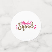 Bridal Squad Confetti (Kleine voorkant)