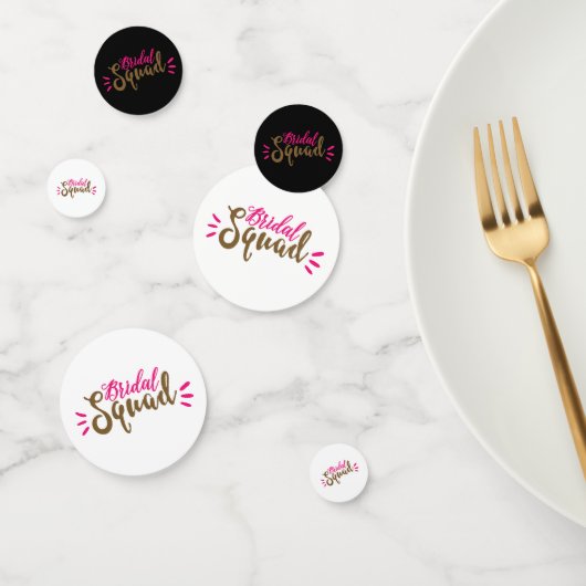 Bridal Squad Confetti (Groep)
