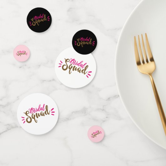 Bridal Squad Confetti (Groep)