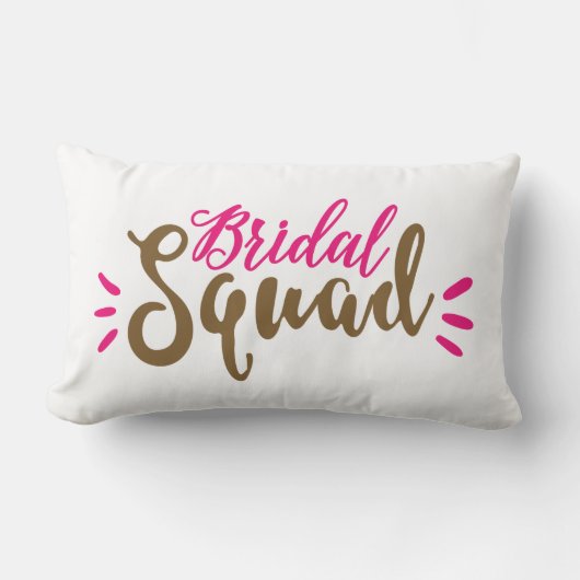 Bridal Squad Kussen (Voorkant)
