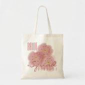 Bridal Squad personaliseer Canvas tas Aziatisch be (Voorkant)