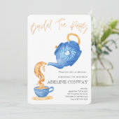 Bridal Tea Celebration Kaart (Staand voorkant)