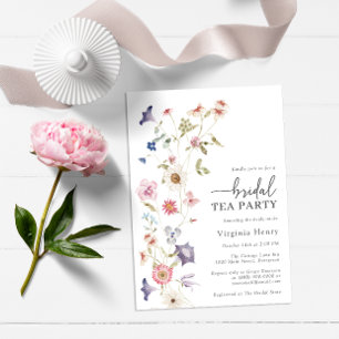 Bridal Tea Floral Kaart