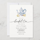 Bridal Tea Party Chinoiserie Vrijgezellenfeest Kaart (Voorkant)