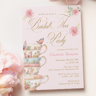 Bridal Tea Party Kaart