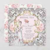 Bridal Tea Party Kaart (Voorkant / Achterkant)