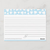 Bridal Tea Recept Kaart (Achterkant)