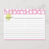 Bridal Tea Recept Kaart (Voorkant)