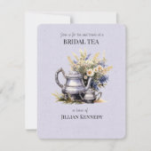 Bridal Tea Shower Uitnodiging (Voorkant)