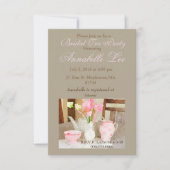 Bridal Tea Uitnodiging (Voorkant)