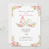 Bridal Tea Uitnodiging (Voorkant)