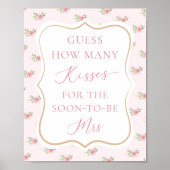 Bridal Tea Vrijgezellenfeest Raad eens hoeveel Poster (Voorkant)