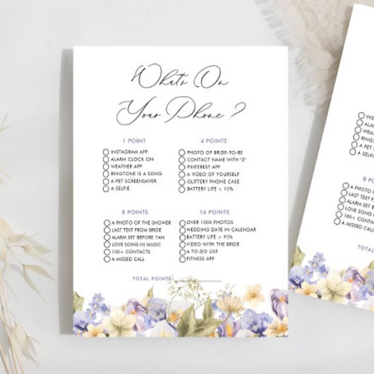 Bridal Tea Wat op je telefoon Vrijgezellenfeest sp