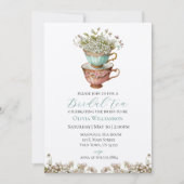 Bridal Tea Wedding Shower Kaart (Voorkant)