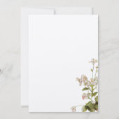 Bridal Tea Wedding Shower Kaart (Achterkant)