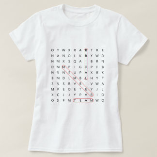 Bridal Team Fun Weddenschap Bacherlorette Word Zoe T-shirt