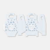 Bridal Toast On The Coast Seashells Bridal Shower Bedankdoosjes (Uitgevouwen)