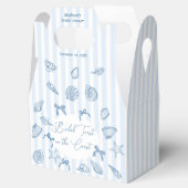 Bridal Toast On The Coast Seashells Bridal Shower Bedankdoosjes (Geopend)