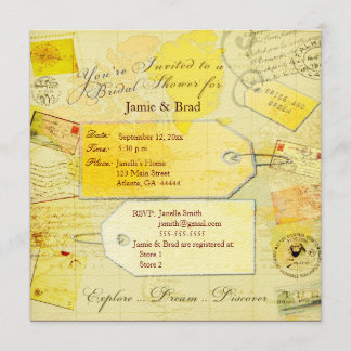 Bridal Travel Showthema Kaart