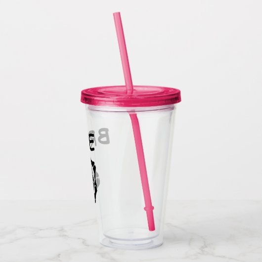 Bridal Tumbler - Skeletring Acryl Drinkbeker (Links)