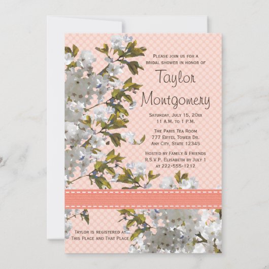 Bridal-uitnodigingen van de Parisian Eiffel Tower Kaart (Achterkant)