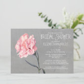 Bridal van anjers kaart (Staand voorkant)