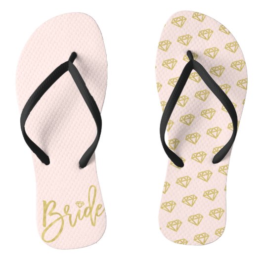 Bridal van Bridal-Teenslippers van Bride Diamonds Teenslippers (Voetbed)