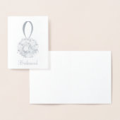 Bridal van Bridesmaid Folie Kaarten (Display)