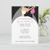 Bridal van de Bridal van de Bride en van de Groom  Kaart (Staand voorkant)