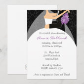 Bridal van de Bridal van de Bride en van de Groom  Kaart (Voorkant / Achterkant)