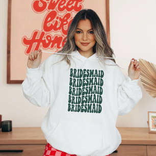 Bridal van de Bridale Partij van de Aangepaste Aan Hoodie