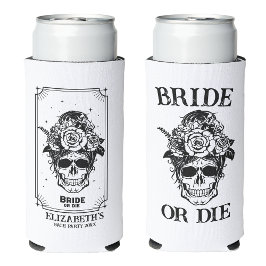 Bridal van de Bride of Die Bachelorette Party Gepe Seltzer Blikjeskoeler