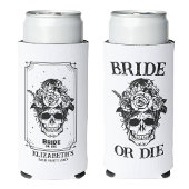 Bridal van de Bride of Die Bachelorette Party Gepe Seltzer Blikjeskoeler