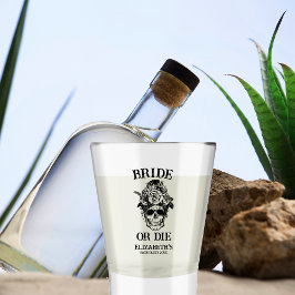 Bridal van de Bride of Die Bachelorette Party Gepe Shot Glas