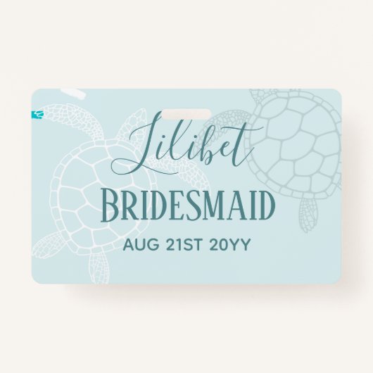 Bridal van de Bridesmaid van de BEGROTING Gifts ZE Badge (Voorkant)