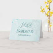 Bridal van de Bridesmaid van de BEGROTING Gifts ZE Kaart (Gele Bloem)
