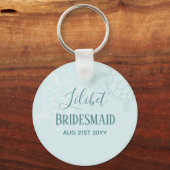 Bridal van de Bridesmaid van de BEGROTING Gifts ZE Sleutelhanger (Voorkant)