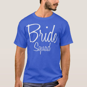 Bridal van het team van de Bride Bride Bachelorett T-shirt