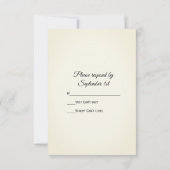 Bridal Veil Barn Wood Country Weddenschap RSVP Car Kaartje (Achterkant)