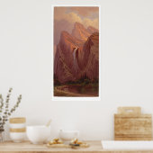 Bridal Veil Herfst, Yosemite Valley (0128A) Poster (Keuken)