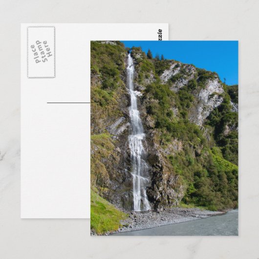 Bridal Veil Herfsten, Alaska Briefkaart (Voorkant / Achterkant)