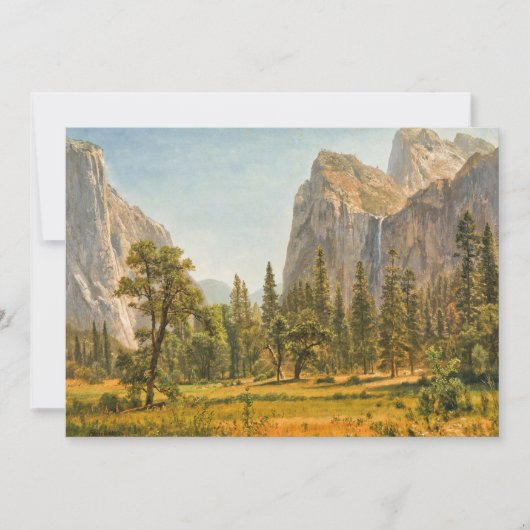 Bridal Veil Herfsten, Californië | Albert Bierstad (Voorkant)