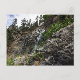 Bridal Veil Herfsten in Spearfish Canyon, South Da Briefkaart
